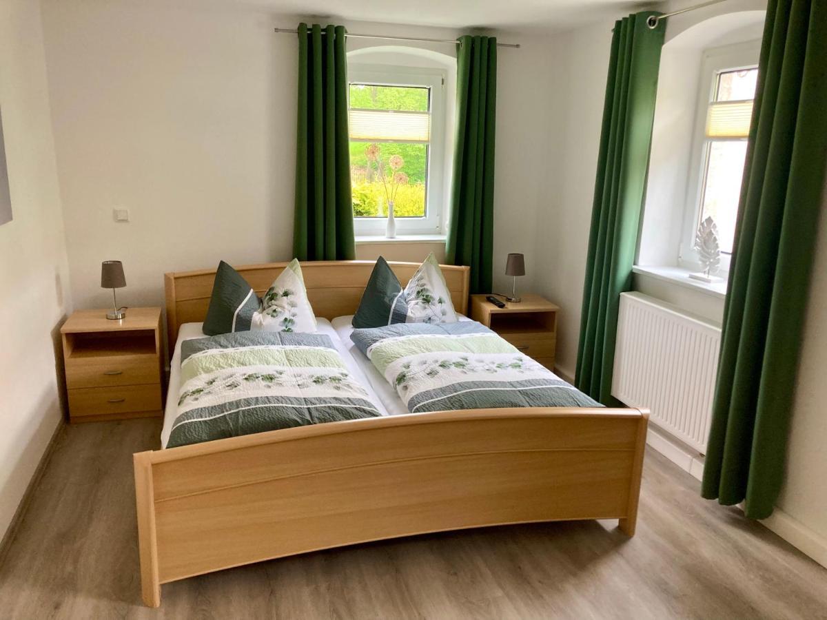 Ferienwohnung "Am Kirchsteig" Kurort Gohrisch Eksteriør bilde