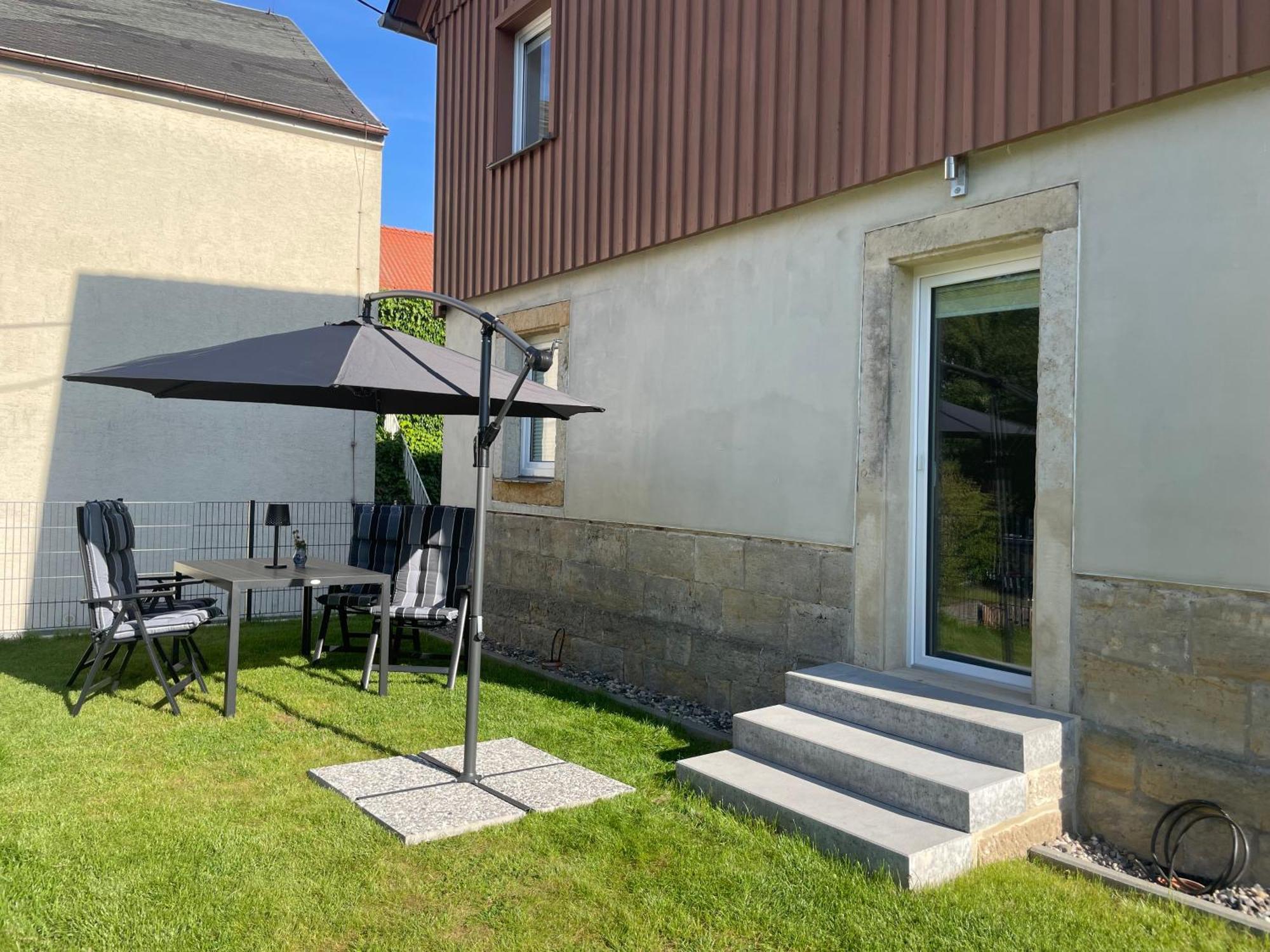 Ferienwohnung "Am Kirchsteig" Kurort Gohrisch Eksteriør bilde